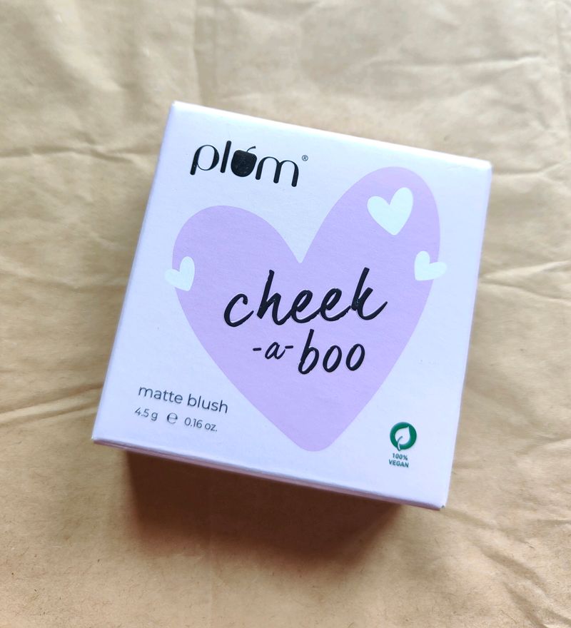 Plum Cheek-A-Boo Matte Blush (121 Peach Out)