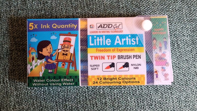 AddGel Little Artist Twin Tip Brushpen