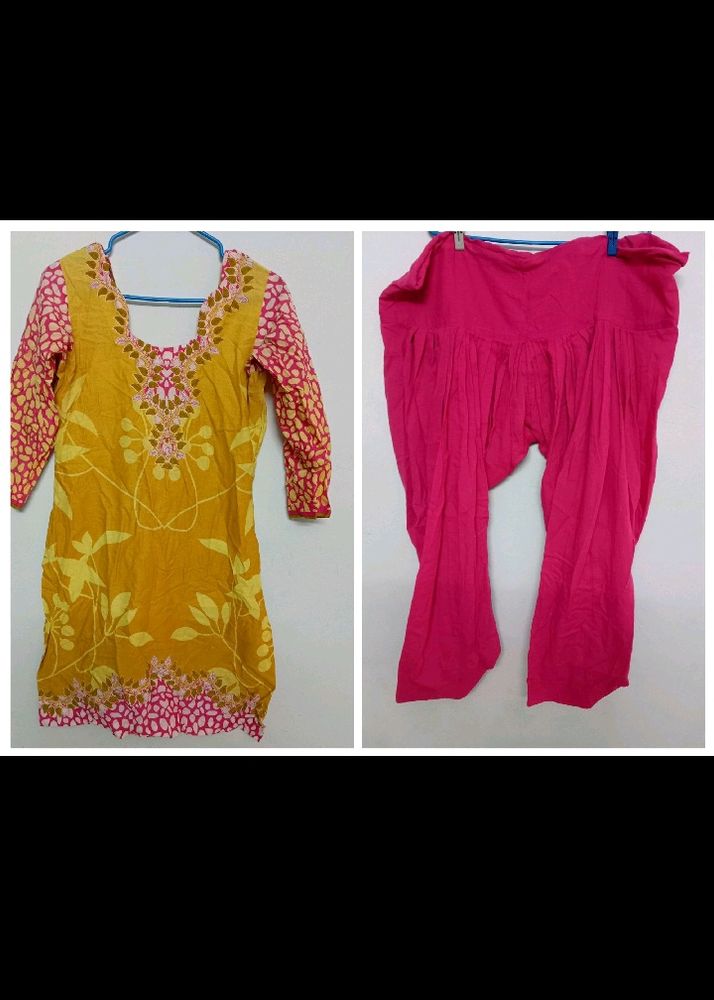 Salwar Suit In Cotton