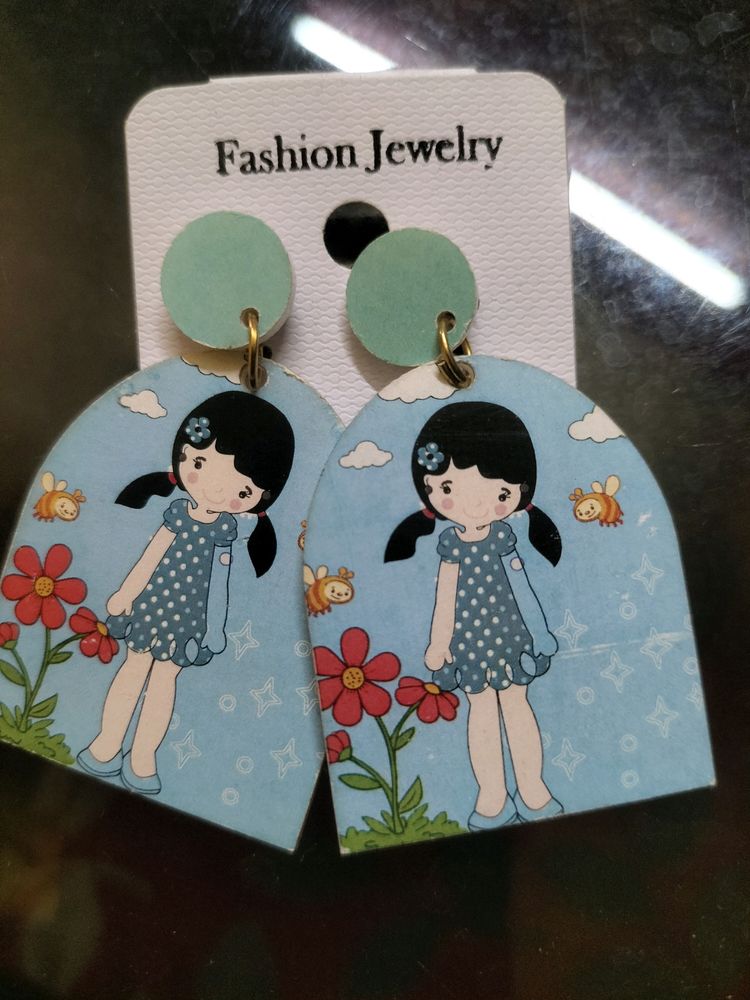 Korean Earrings 30 Rupees Off