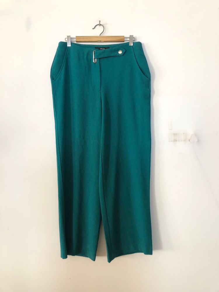 Sea Green Casual Trousers(Women’s)