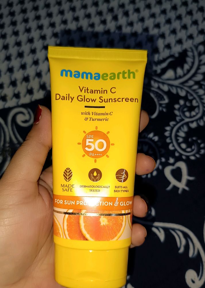 Mamaearth Vitamic C Sunscreen Sealed Packed😍❤✅