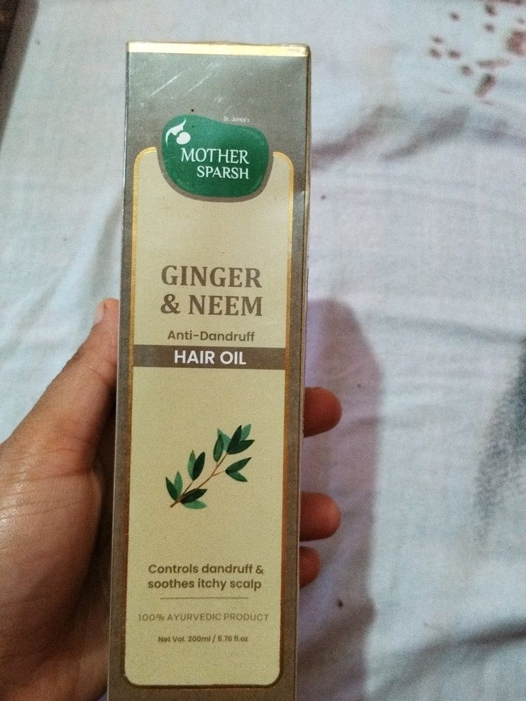 Mother Sparsh Ginger & Neem Hair Oil