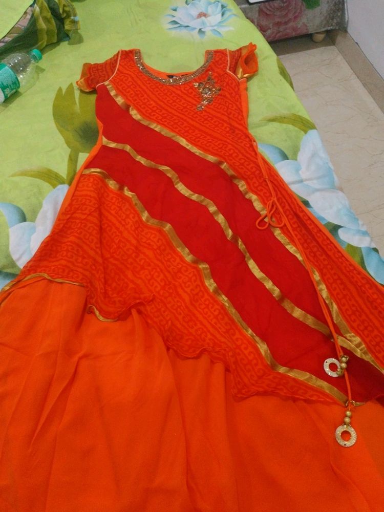 Orange Gown