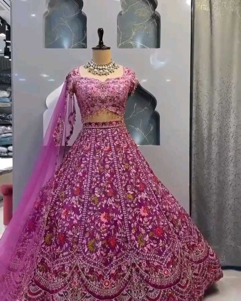 Embroidered Lehenga (1 Day Offer)