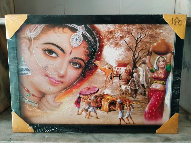 Indian Art Wall Frame