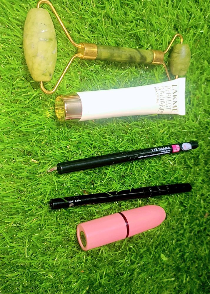 Lakme Cream ,Eye Drama&Eyetex Kajal,Lipstick