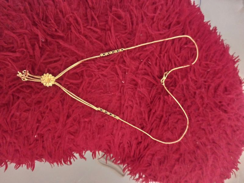 1 Gram Gold Plated Short Mangalsutra