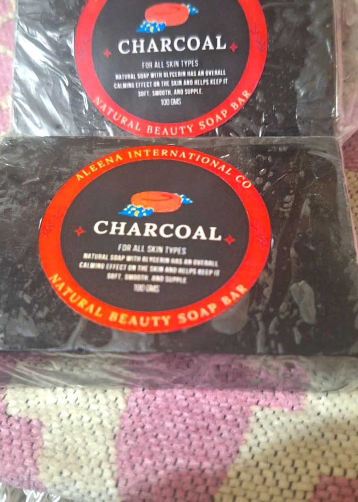 Handmade soap- Charcoal.. 2 qt