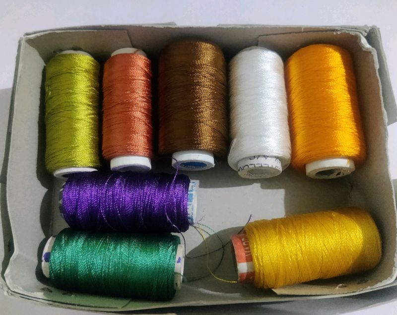 Silk Thread ( Set Of 8)