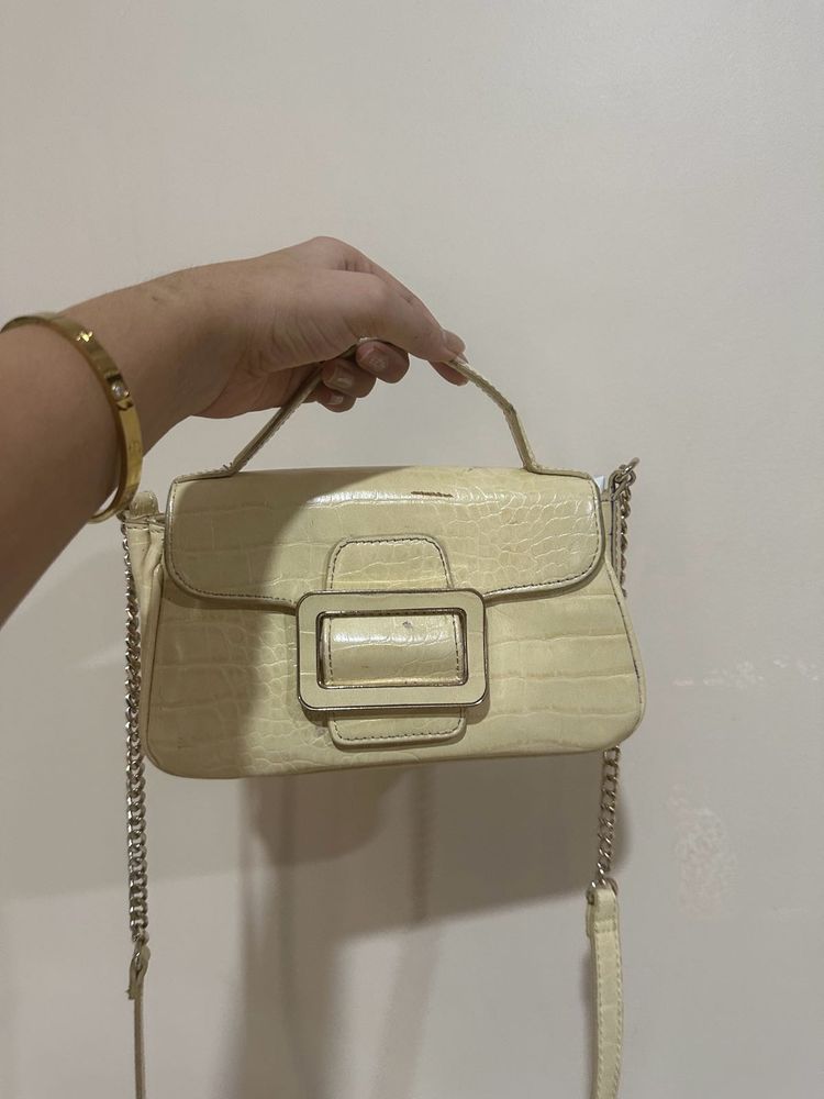 Zara Cream Bag