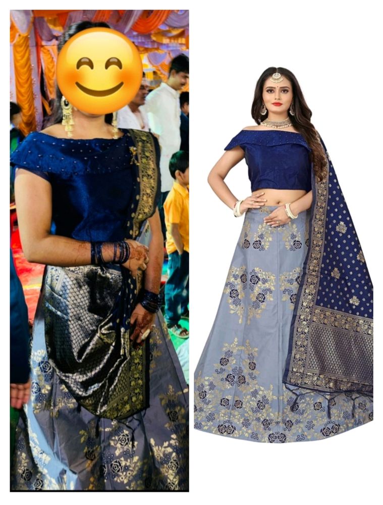 Banarsi Lahenga Choli +Matching Chudiya Free