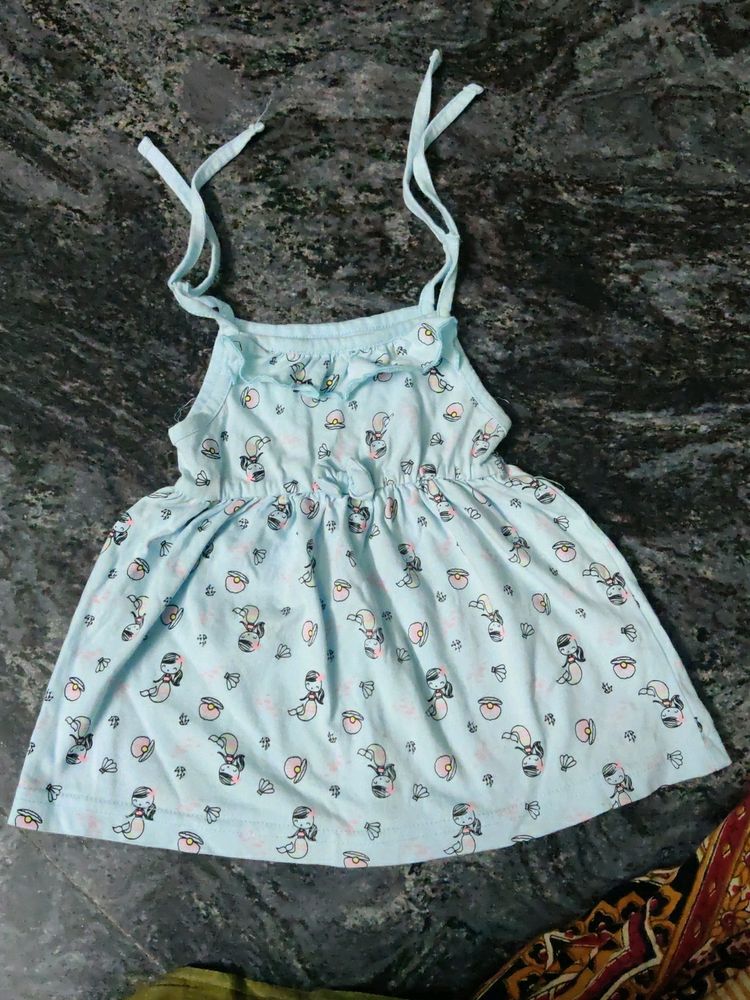 Babyhug Girls Frock 3-6M