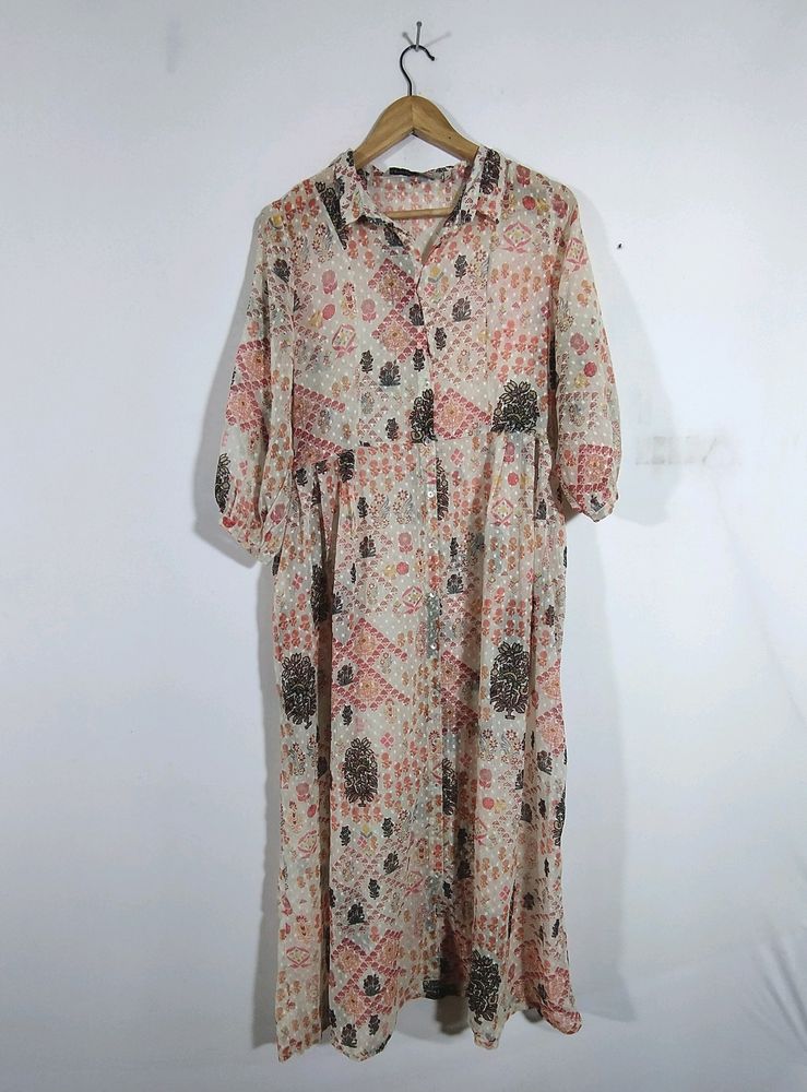 Multi Printed Dress (Women's)