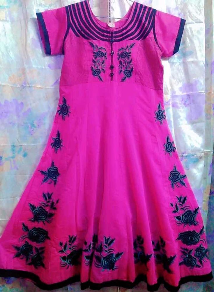 Ladies Pink Frock Kurti