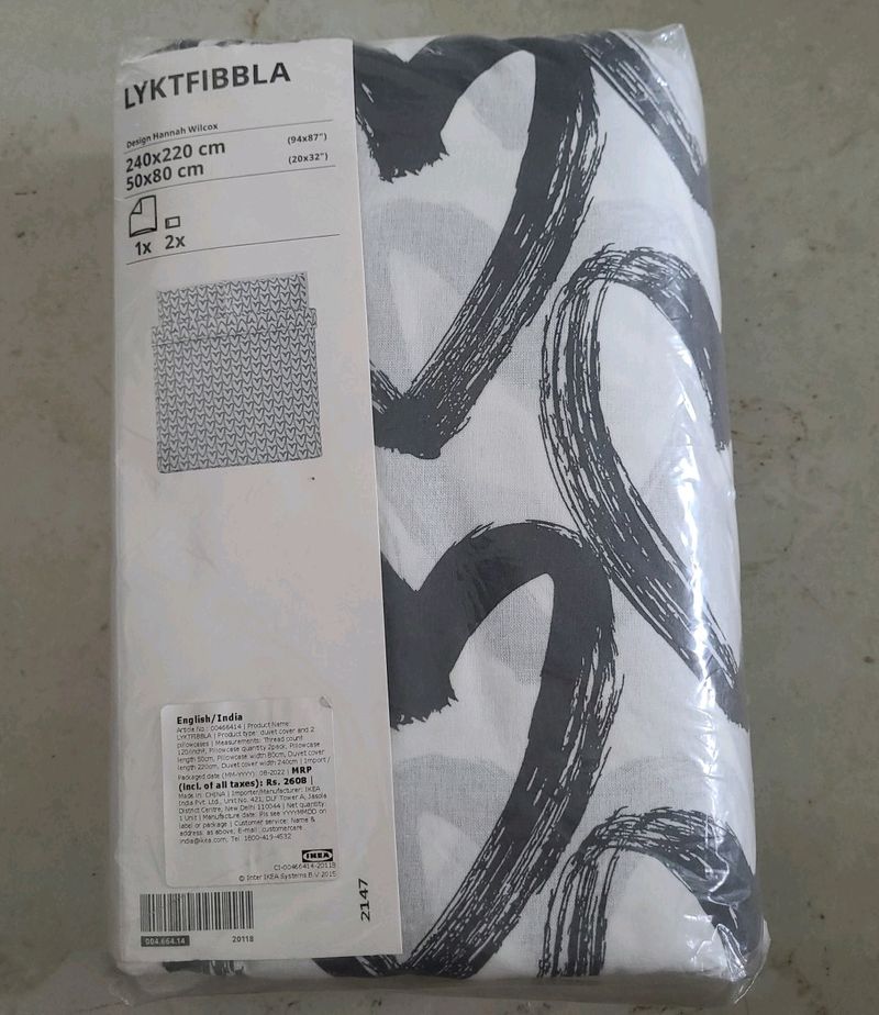 Ikea Duvet Cover And 2 Pillow Cases