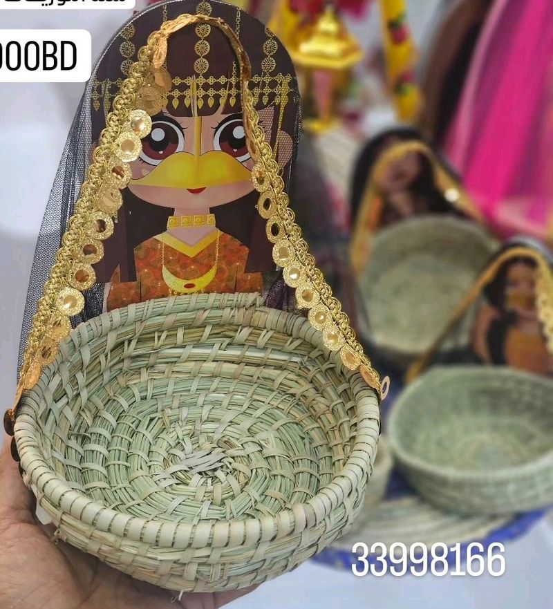 Pakistani Doll Gift Bucket