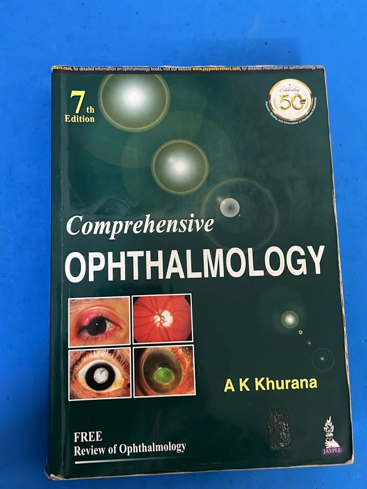 Ophthalmology- AK Khurana