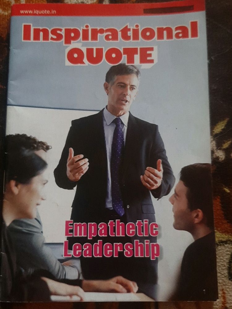 Inspirational quotes book Empathetic Leadership