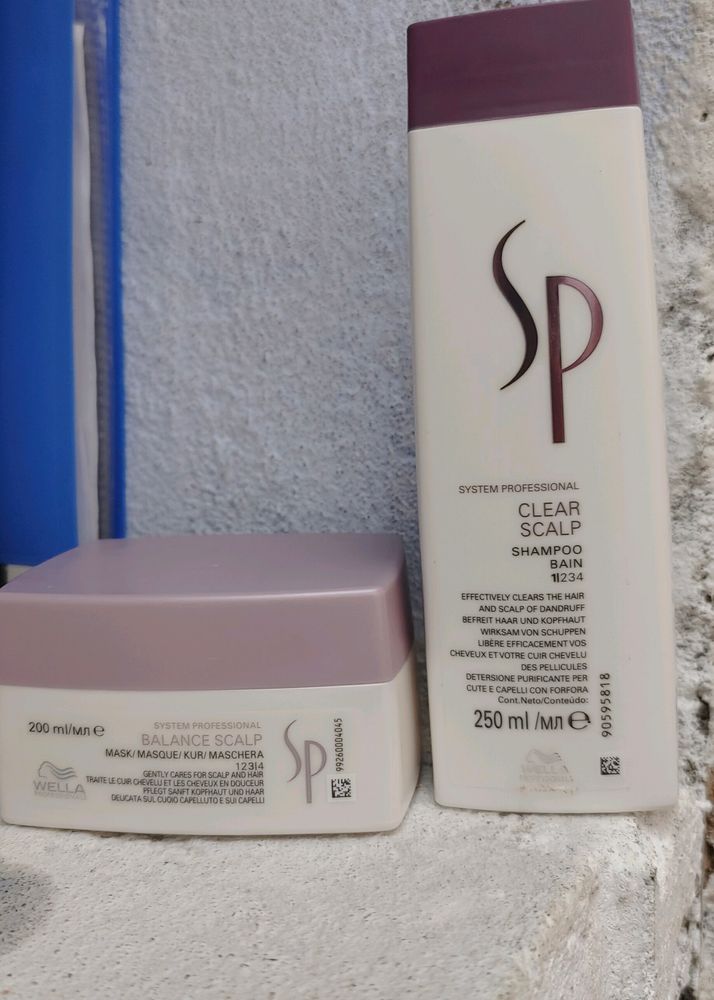 Sp Clear Shampoo And Balance Hair Mask