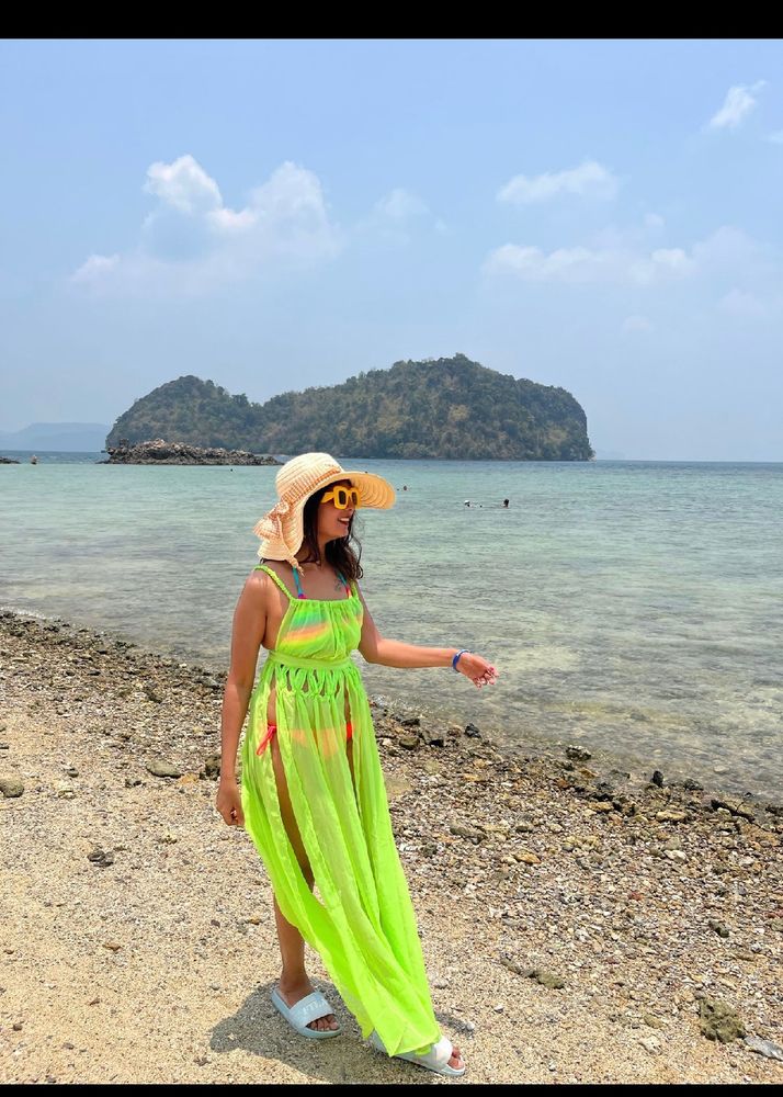 Offer✨ASOS Beachy Neon Sarong Dress