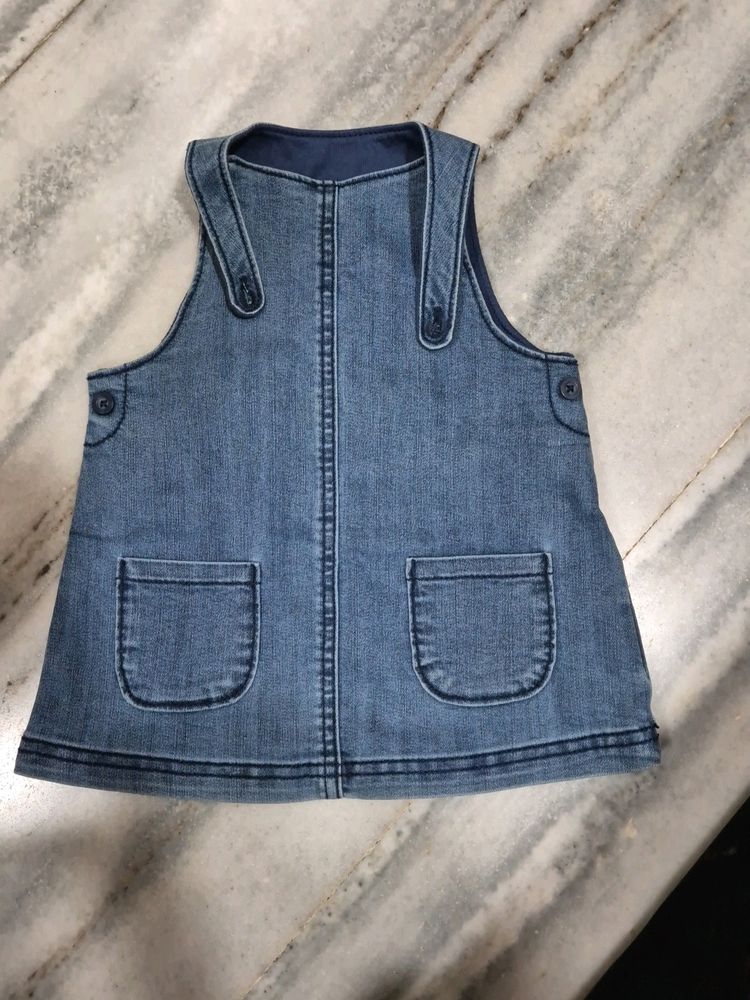 Denim Dungaree For Cutee