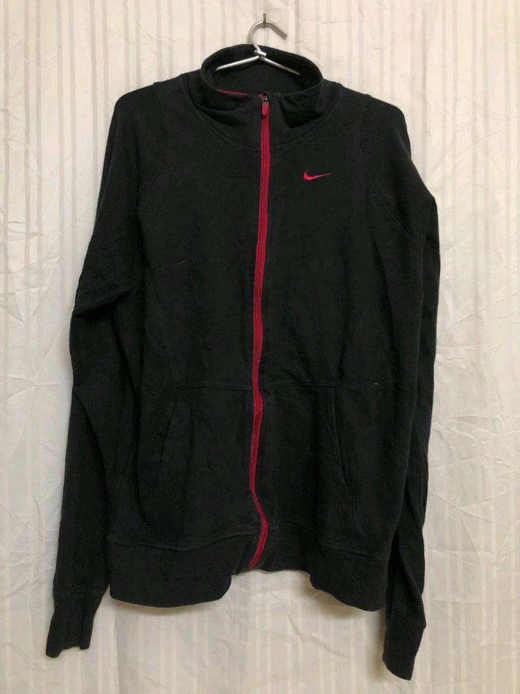 Sale Nike Black Cotton Jacket