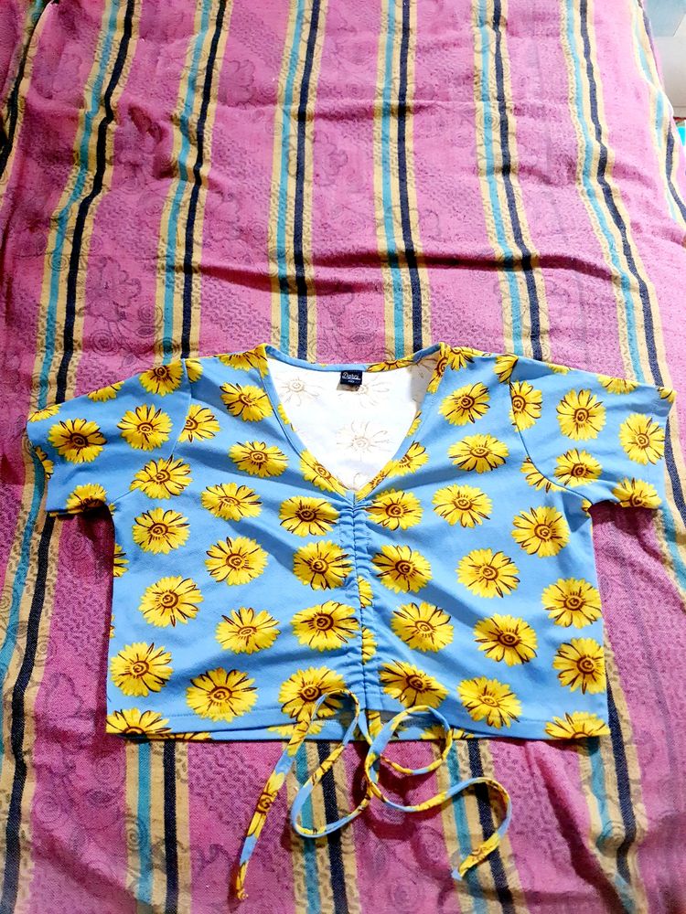 Women Summer Flower Top