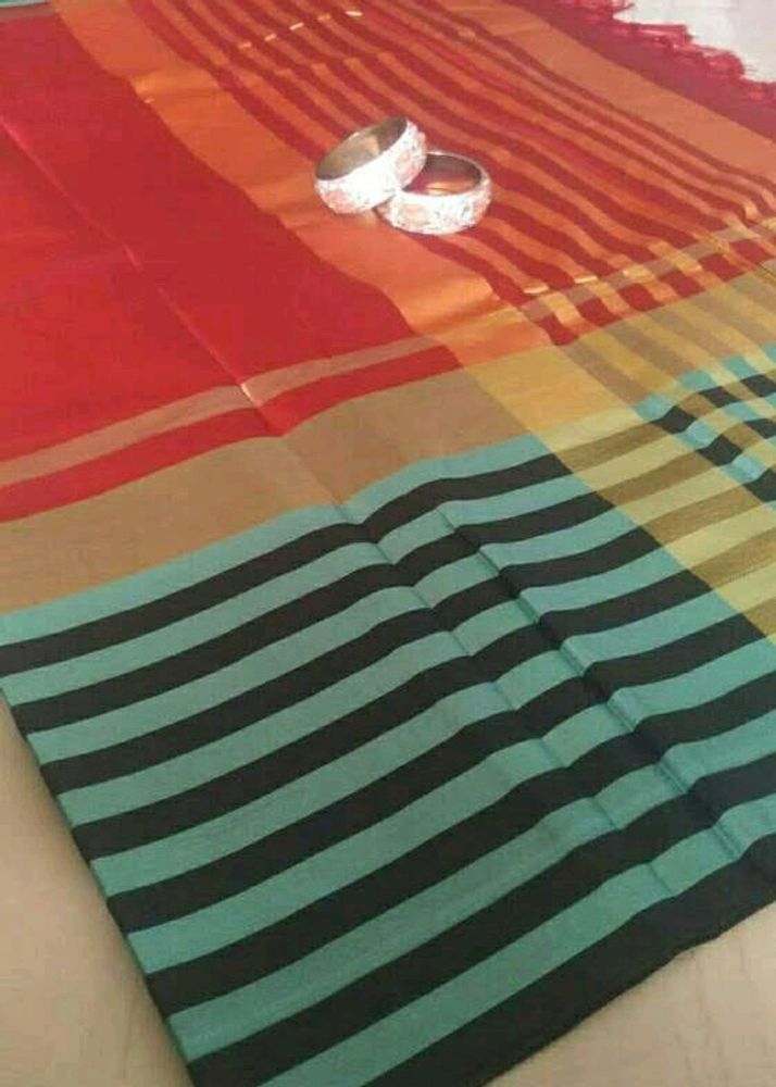 New Striped Saree