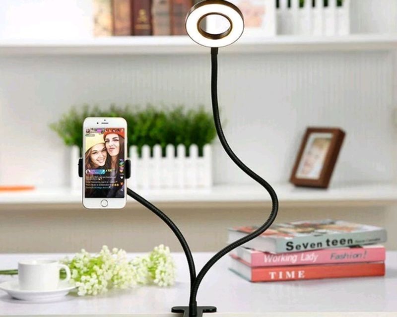 Selfie Ring Light with Adjustable Phone Holder