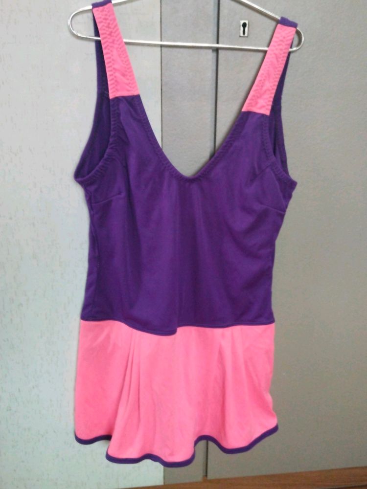 Pink N Purple Swimwear (Size 38- 40)