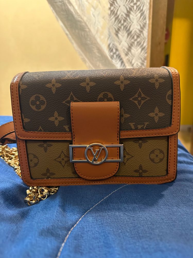 Thrifted Louis Vuitton Dauphine Handbag