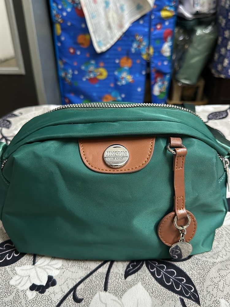 Premium Green Sling Bag