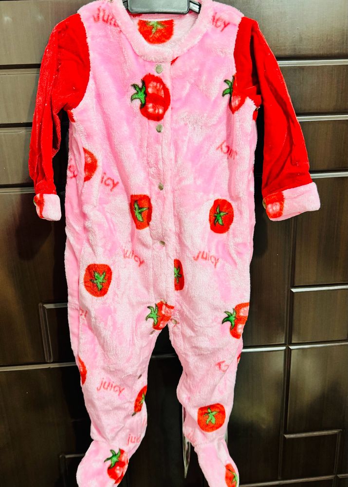 Tomato Theme Romper