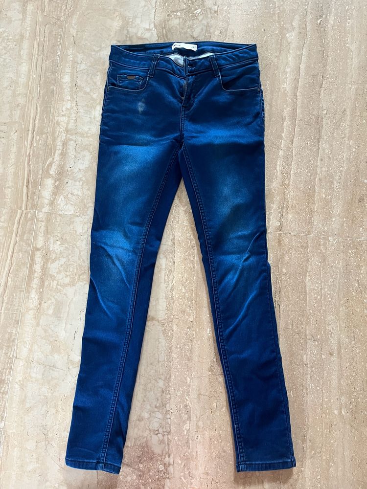 Stretchable Blue Jeans