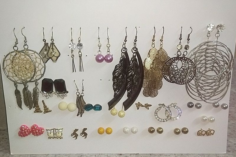 Pretty Pack Of Earrings And Studs.