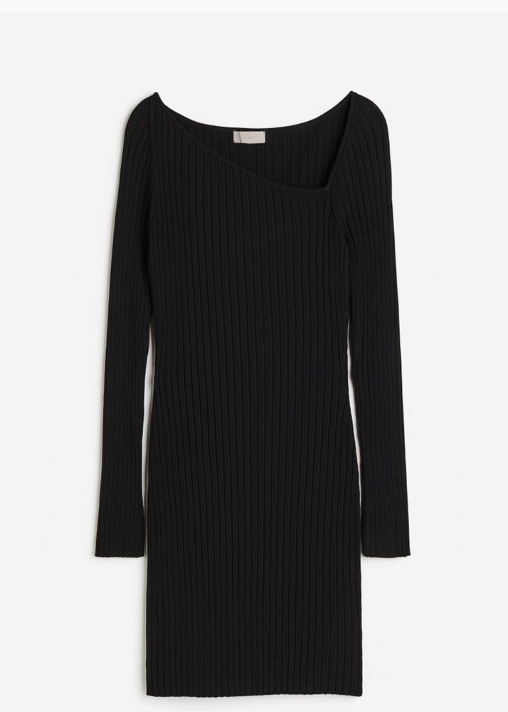 H&m Rib- Knit Bodycon Dress