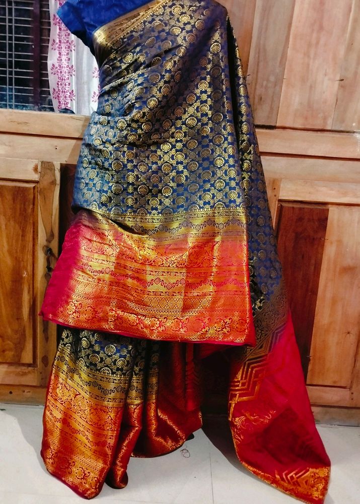 Beautiful Saree With Blouse ❤️