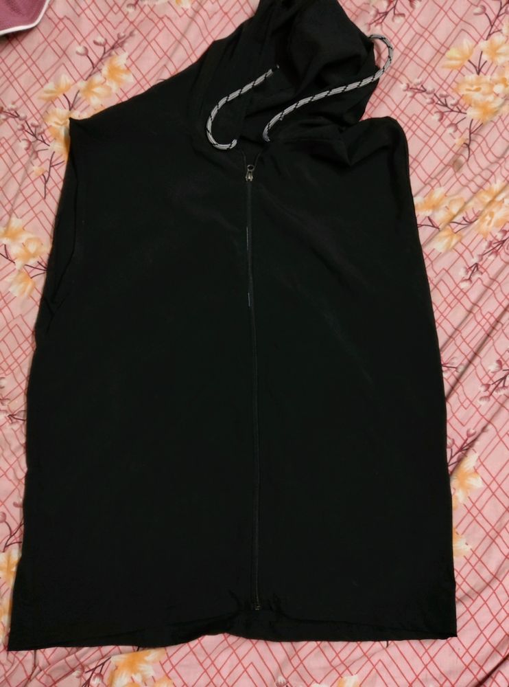 Summer Wear Active Black Hoodie