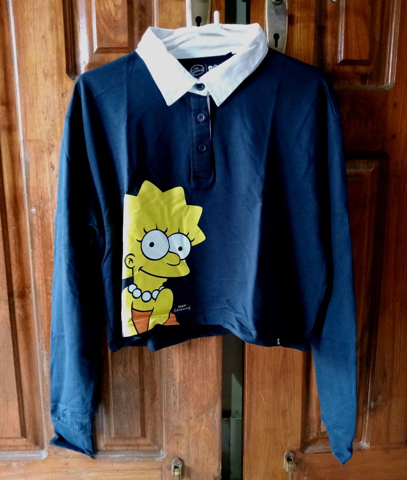 The Simpsons Crop Shirt