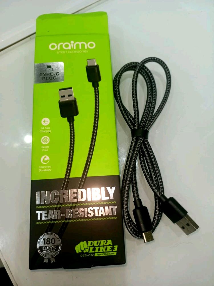 ARAIMO DATA CABLE [ UNBREAKABLE ] FAST CHARGING