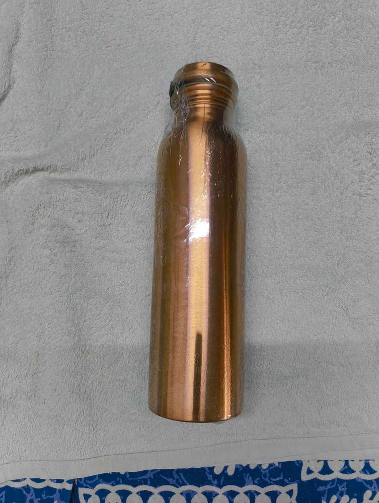 Copper Water Bottle- New & Sealed