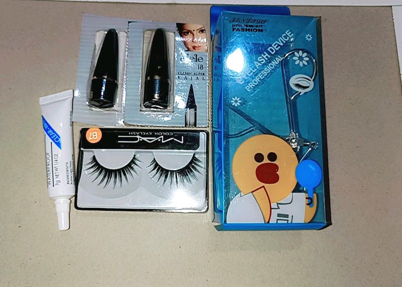 New MAC Eyelashes,Eye Lash Curler,,Glue