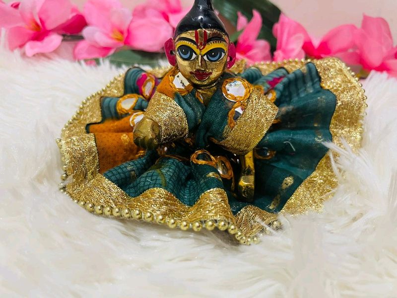 Laddu Gopal Cotton Dress