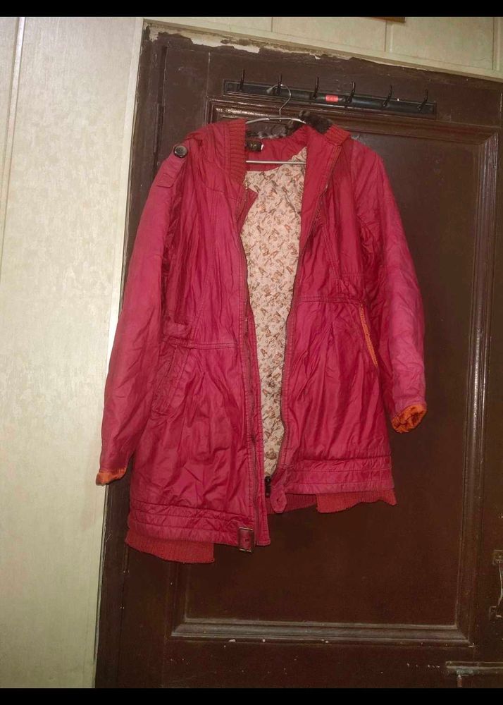 Women Red Jacket