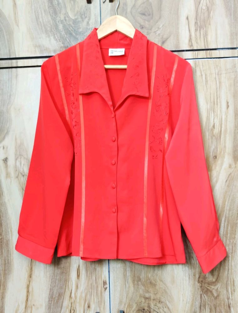 Red Colour Shirt Size-40