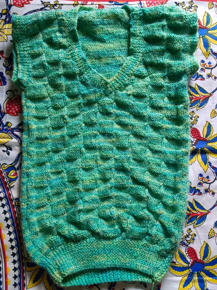 Handmade Wool Sweater For Baby Boy💙