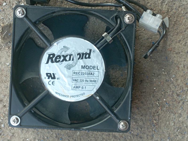 New Fan Rexnord Model No.Rev22038A2