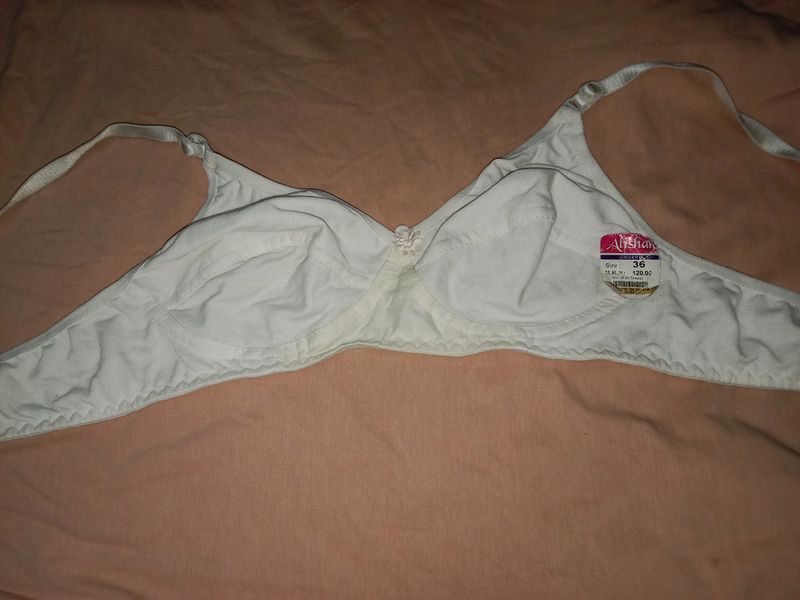 White Woman Bra New