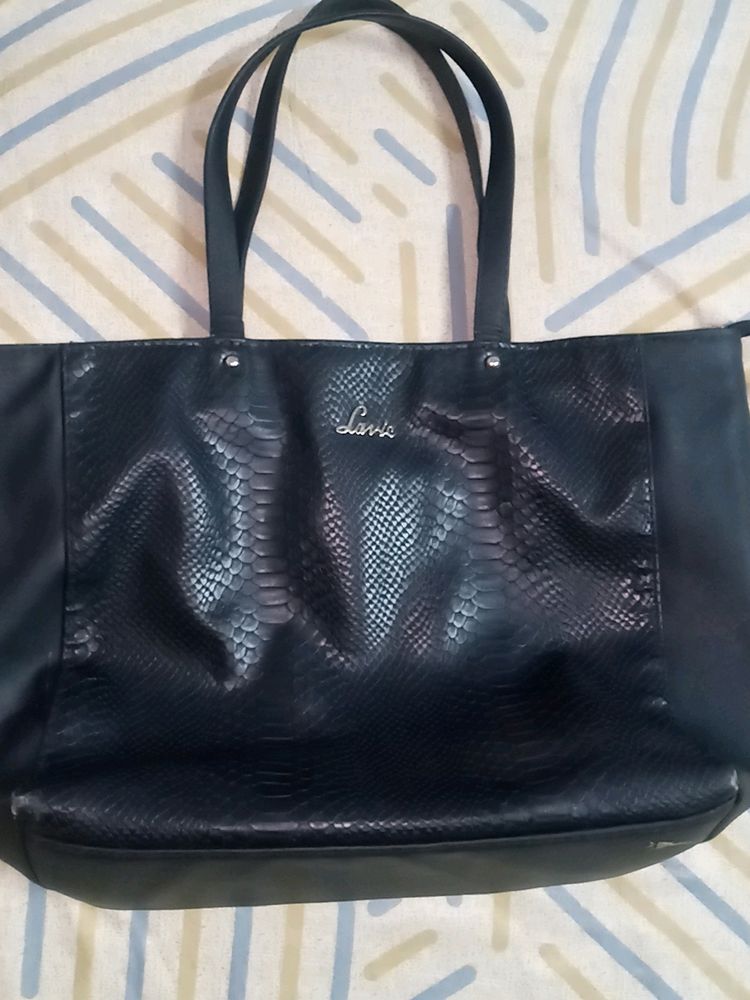 Black Lavie Hand Bag For Office Use